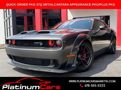 Granite Crystal Clearcoat Metallic 2019 Dodge Challenger SRT Hellcat