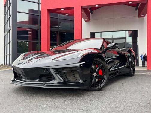 Black 2020 Chevrolet Corvette Stingray w/3LT