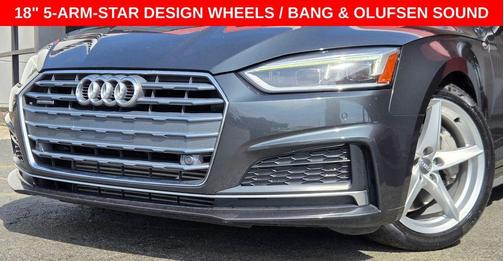 Manhattan Gray Metallic 2019 Audi A5 2.0T Premium