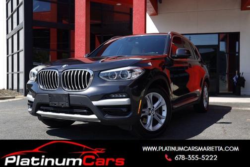 Dark Graphite Metallic 2020 BMW X3 sDrive30i