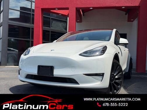 White 2023 Tesla Model Y Performance
