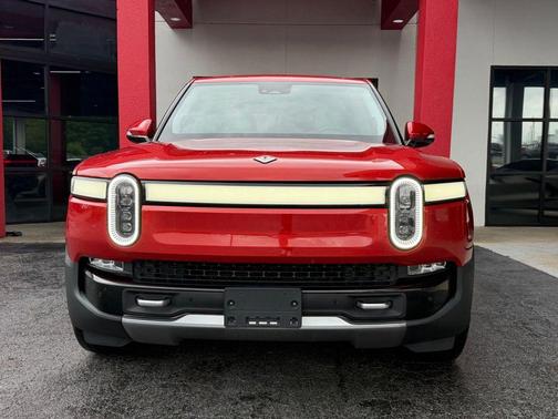 Red 2023 Rivian R1T Adventure Quad Motor Large Pack