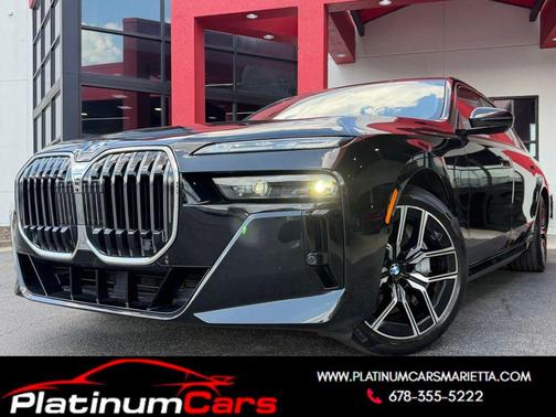 Black Sapphire Metallic 2023 BMW 760 760i xDrive