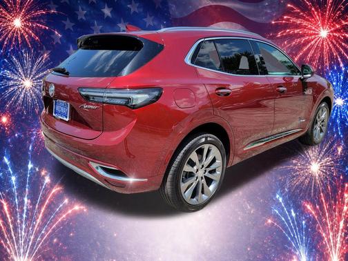 Cinnabar Metallic 2021 Buick Envision Avenir