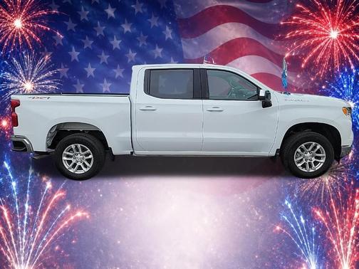 Summit White 2026 Chevrolet Silverado 1500 LT