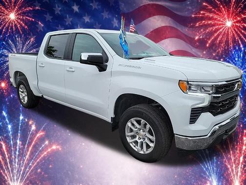 Summit White 2026 Chevrolet Silverado 1500 LT