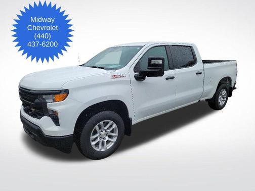 Summit White 2023 Chevrolet Silverado 1500 WT