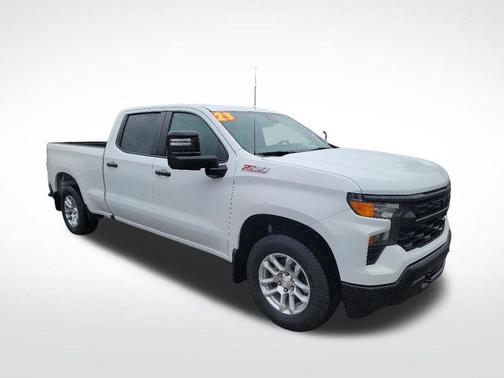 Summit White 2023 Chevrolet Silverado 1500 WT
