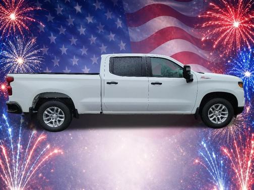 Summit White 2023 Chevrolet Silverado 1500 WT