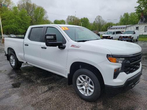 Summit White 2023 Chevrolet Silverado 1500 WT
