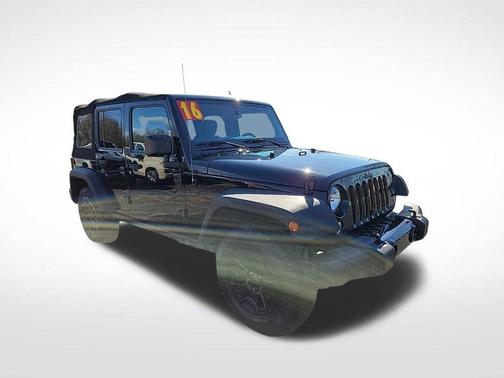 Black Clearcoat 2016 Jeep Wrangler Unlimited Sport