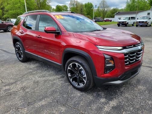 Radiant Red 2025 Chevrolet Equinox LT