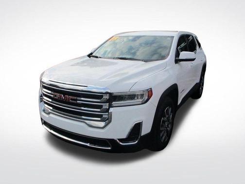 Summit White 2023 GMC Acadia SLE