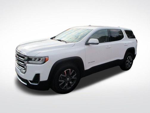 Summit White 2023 GMC Acadia SLE
