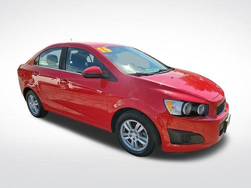 Red 2016 Chevrolet Sonic LT