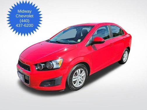 Red 2016 Chevrolet Sonic LT