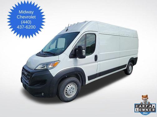 Bright White Clearcoat 2025 RAM ProMaster 2500 High Roof