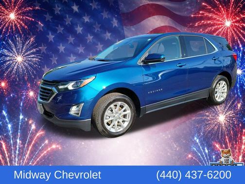 Pacific Blue Metallic 2020 Chevrolet Equinox 1LT