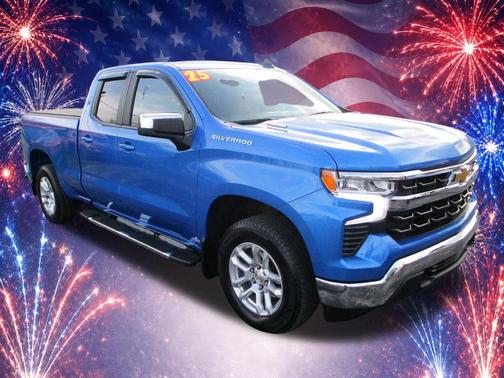 Rip Tide Blue 2025 Chevrolet Silverado 1500 LT