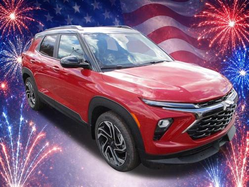 Red 2026 Chevrolet Trailblazer RS