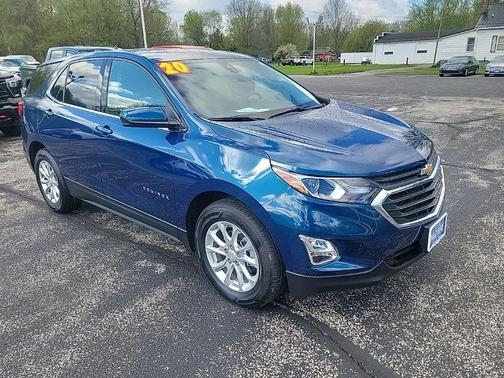 Pacific Blue Metallic 2020 Chevrolet Equinox 2LT