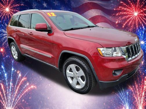 Deep Cherry Red Crystal Pearlcoat 2012 Jeep Grand Cherokee Laredo