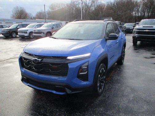 Reef Blue Metallic 2026 Chevrolet Equinox RS