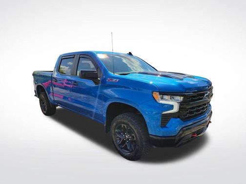 Glacier Blue Metallic 2024 Chevrolet Silverado 1500 LT Trail Boss