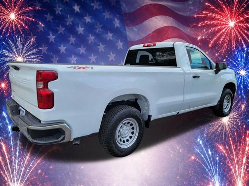 Summit White 2026 Chevrolet Silverado 1500 WT