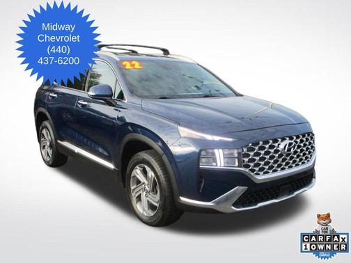 Stormy Blue 2022 Hyundai SANTA FE SEL