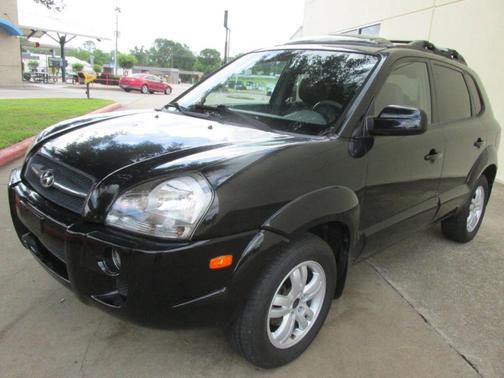 Black 2007 Hyundai TUCSON Limited