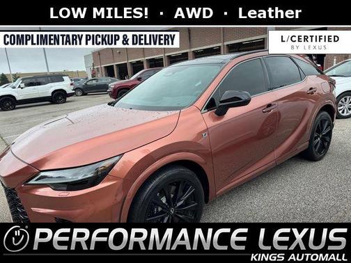 Copper 2023 Lexus RX 500h F SPORT Performance