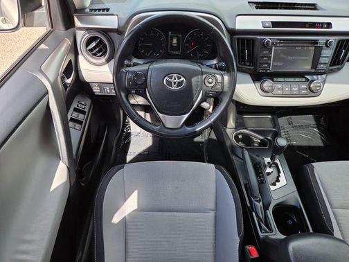 Super White 2017 Toyota RAV4 XLE
