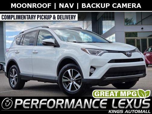 Super White 2017 Toyota RAV4 XLE