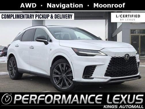 2024 Lexus RX 350 F SPORT Handling