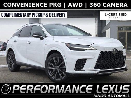 2024 Lexus RX 350 F SPORT Handling