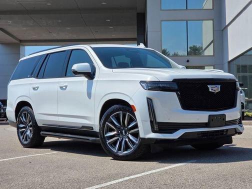 Crystal White Tricoat 2021 Cadillac Escalade Sport