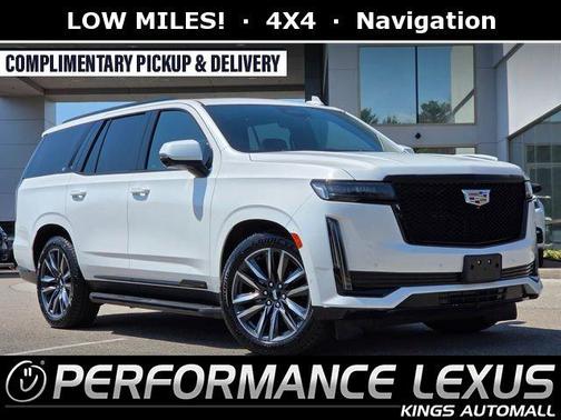 Crystal White Tricoat 2021 Cadillac Escalade Sport