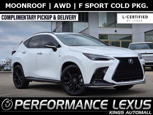 Ultra White 2024 Lexus NX 350 F SPORT Handling