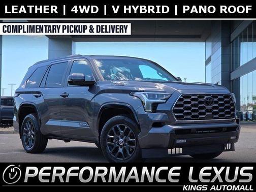 Gray 2024 Toyota Sequoia Platinum