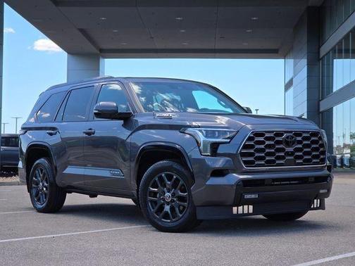 Gray 2024 Toyota Sequoia Platinum