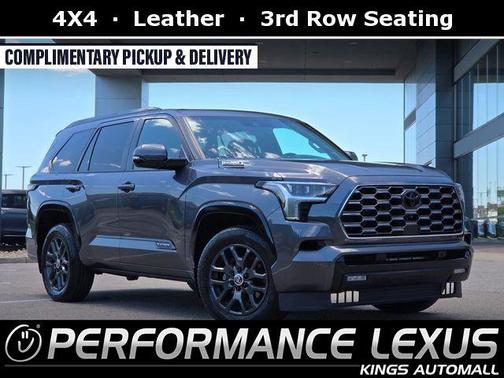 Gray 2024 Toyota Sequoia Platinum