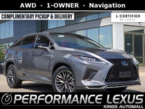2022 Lexus RX 350 F SPORT Handling