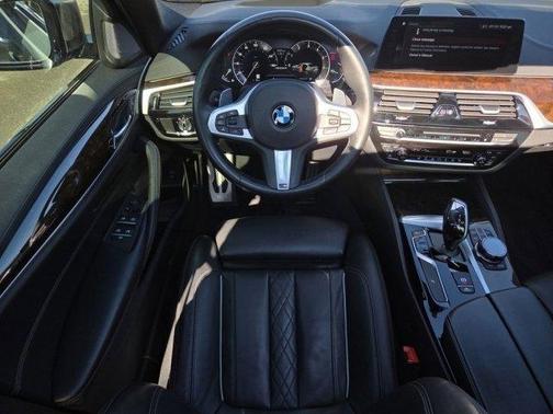 Bluestone Metallic 2018 BMW M550 i Xdrive