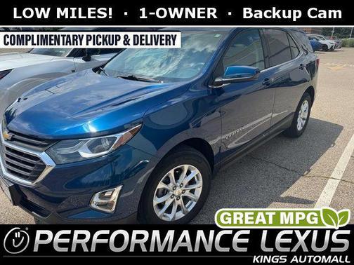 Pacific Blue Metallic 2020 Chevrolet Equinox 1LT