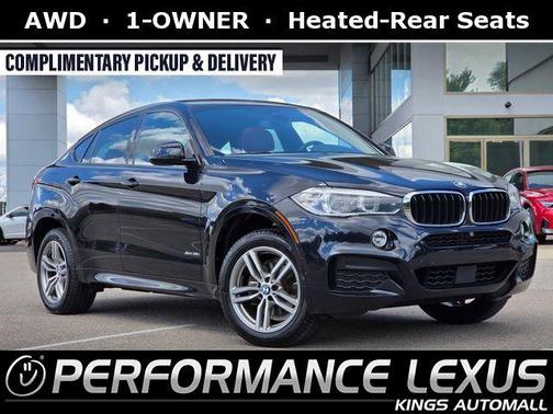 Carbon Black Metallic 2019 BMW X6 xDrive35i