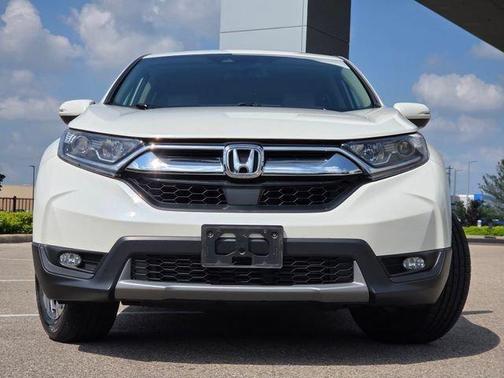 White Diamond Pearl 2018 Honda CR-V EX-L