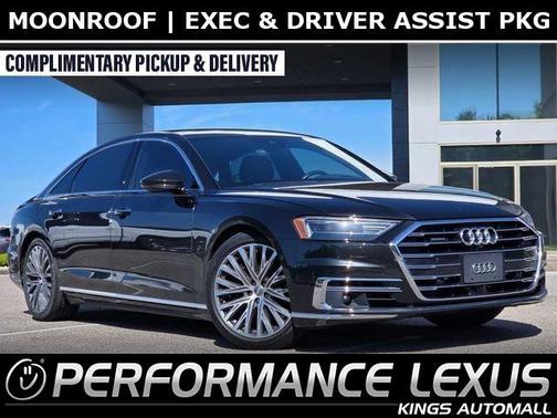 Vesuvius Gray Metallic 2020 Audi A8 L 60