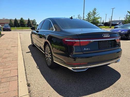 Vesuvius Gray Metallic 2020 Audi A8 L 60