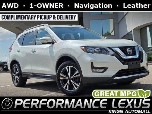 Pearl White 2018 Nissan Rogue SL